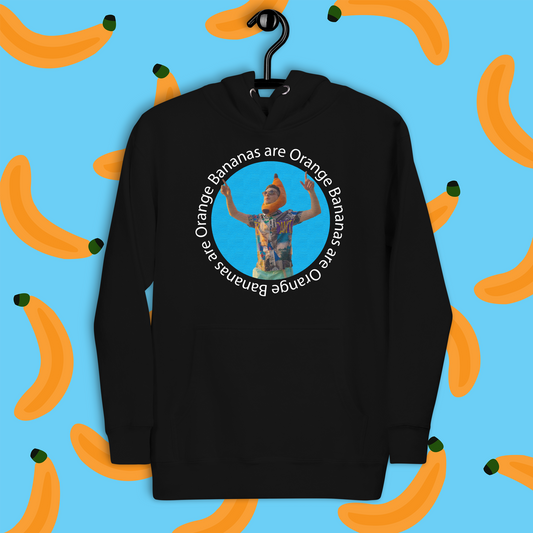 Bananas are Orange Unisex Hoodie